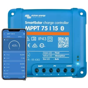 Regulator ładowania Smart Solar MPPT BlueTooth – Victron Energy 75V 15A